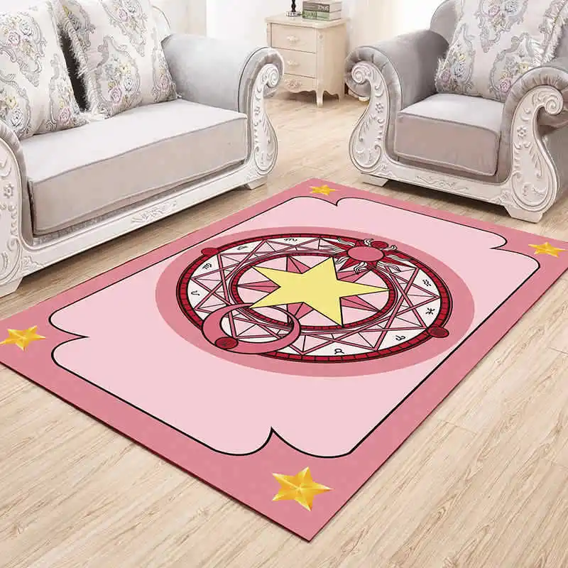 Кард Captor Sakura Коврик для пола двери коврик гостиной спальни прихожей туалета
