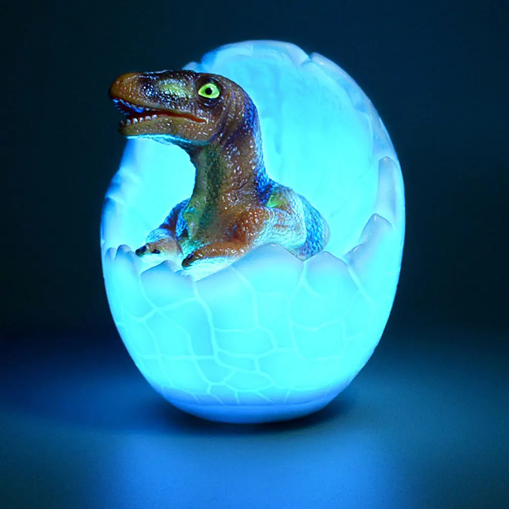 

3d Dinosaur Lamp Night Light Tyrannosaurus Rex Designs Boy Gifts Bedroom Desk Lighremote Pat Touch Control Rechargeable Gifts