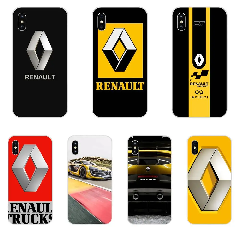 Super Cars Renault Logo Soft Phone Case Coque For Xiaomi Redmi Note 2 3 3S 4 4A 4X 5 5A 6 6A Pro Plus | Мобильные телефоны и