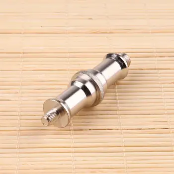 

1/4 3/8 Spigot Stud Male Adapter Camera Screw for Umbrella Flash Light Tripod Photo Studio Accessories