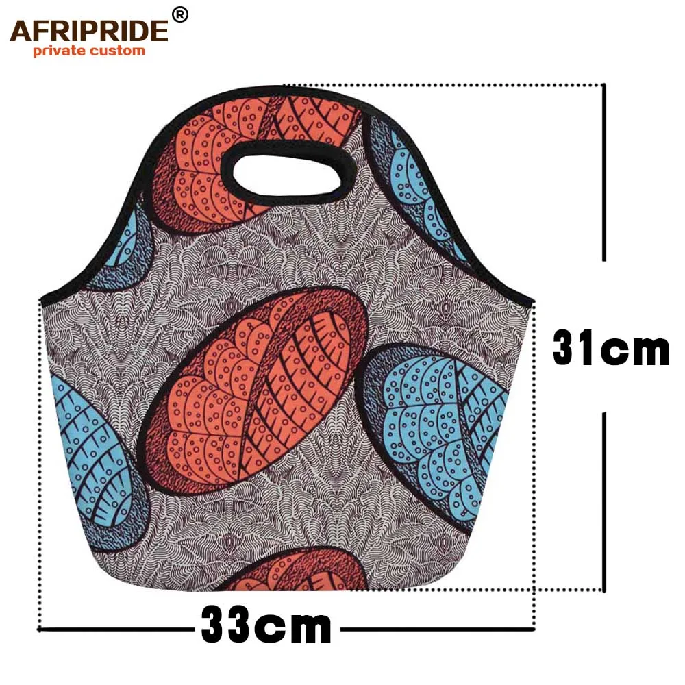 Африканская восковая сумка для женщин AFRIPRIDE повседневная женская сумка с карманами внутри A19B001