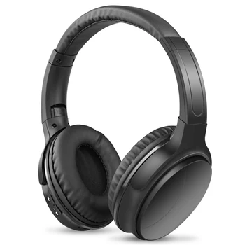 

Noise Reducing Headphones Wireless Bluetooth Over the Ear with Mic Passive Noise Blocking HiFi Stereo Headset