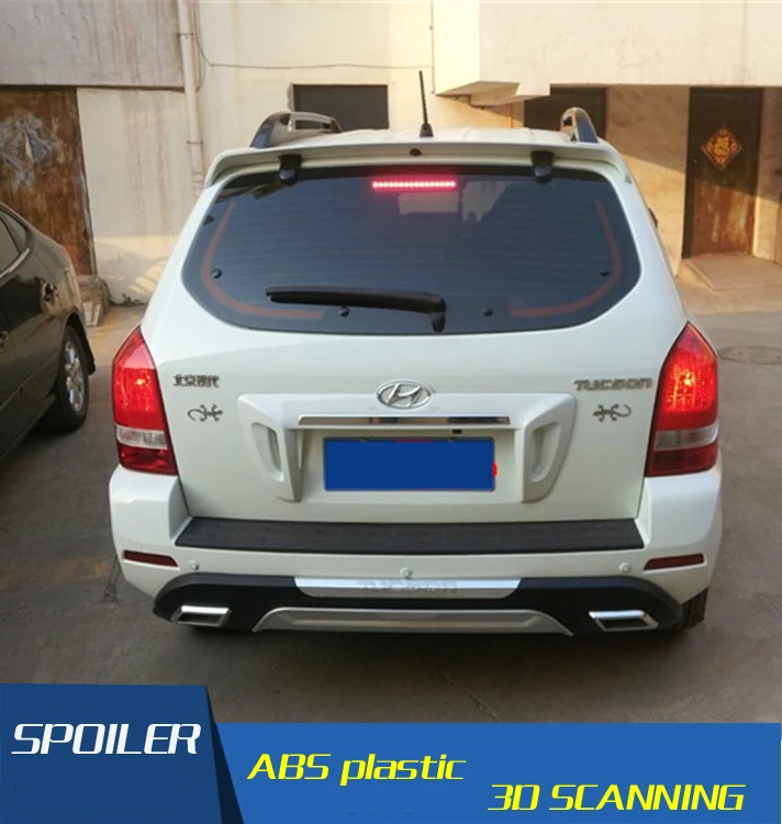 Спойлер для Hyundai Tucson задний спойлер из АБС материала 2005 2012|rear spoiler|car rear wingrear wing |