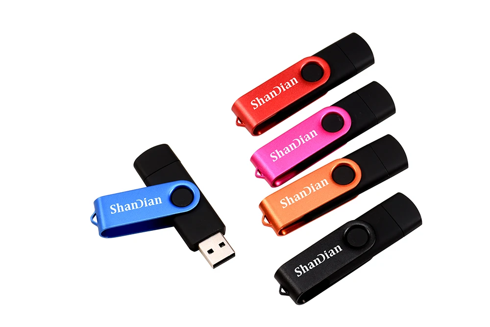 SHANDIAN высокоскоростной USB флеш-накопитель OTG флеш-накопитель 128 Гб 64 Гб Usb Флешка 32 Гб 256 ГБ флеш-накопитель для Android смартфонов/ПК