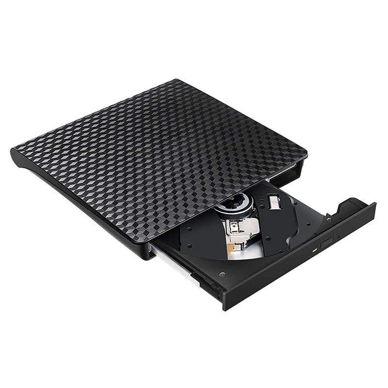USB3.0 внешняя CD DVD горелка универсальный настольный ноутбук USB / Type-C - Цена: 