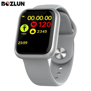 

BOZLUN Smart Watch Full Touch Screen Heart Rate Blood Pressure Monitor Multi Sports Modes Fitness Tracker Bracel For IOS Android