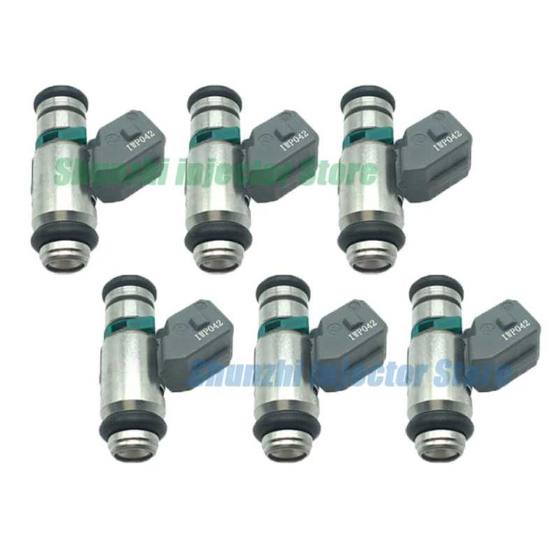 6 шт. Форсунка топливной форсунки для RENAULT CLIO MEGANE SCENIC ESPACE Лагуна трафик 1,8 2,0 OEM: 8200207049 8200028797 IWP-042 IWP 042