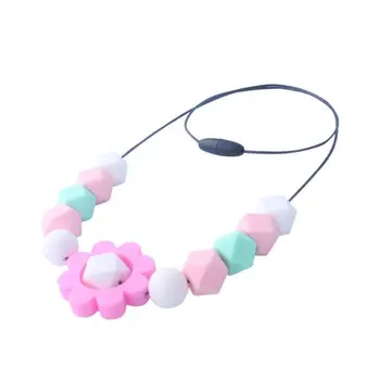 

Baby Teether Bracelet Molar Stick Non Toxic Silicone Bite Stick Cute Cartoon Pattern Toy Chains Teethers