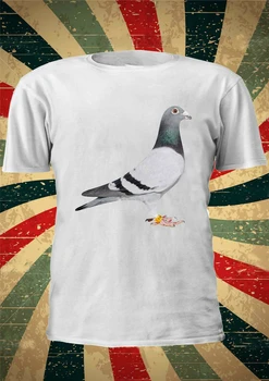 

Pigeon Peagon Flower Unicorn Bird Fly Tops Tee T Shirt Vest Top Men Women Unisex 2012 T-Shirt Classic custom design
