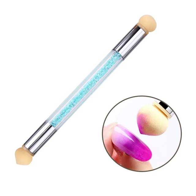 Mobray Acrylic Nail Art UV Gel Brush Design Tip Painting Drawing Carving Dotting Pen FlatFan Liner Acrylic Painting Tool 5