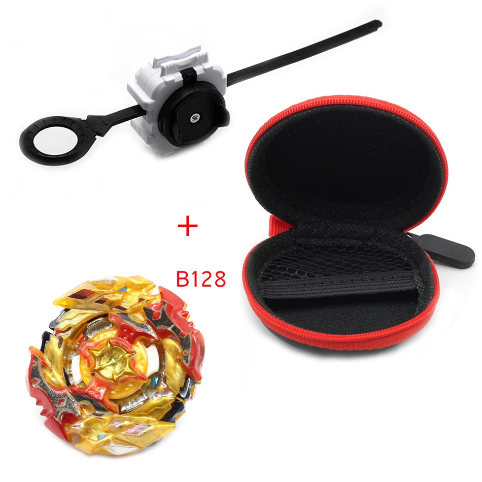 Beyblade Burst B145 игрушки Арена распродажа Bey Blade с пусковым устройством и Bayblade Bable спиннинг Топ - Цвет: B128(red) Launcher