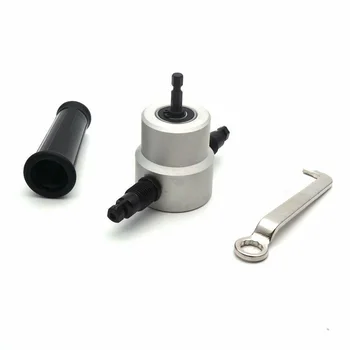

Nibbler Tools Kit Saw Cutter Wrench Drill Attachment Double Dual Head Sheet