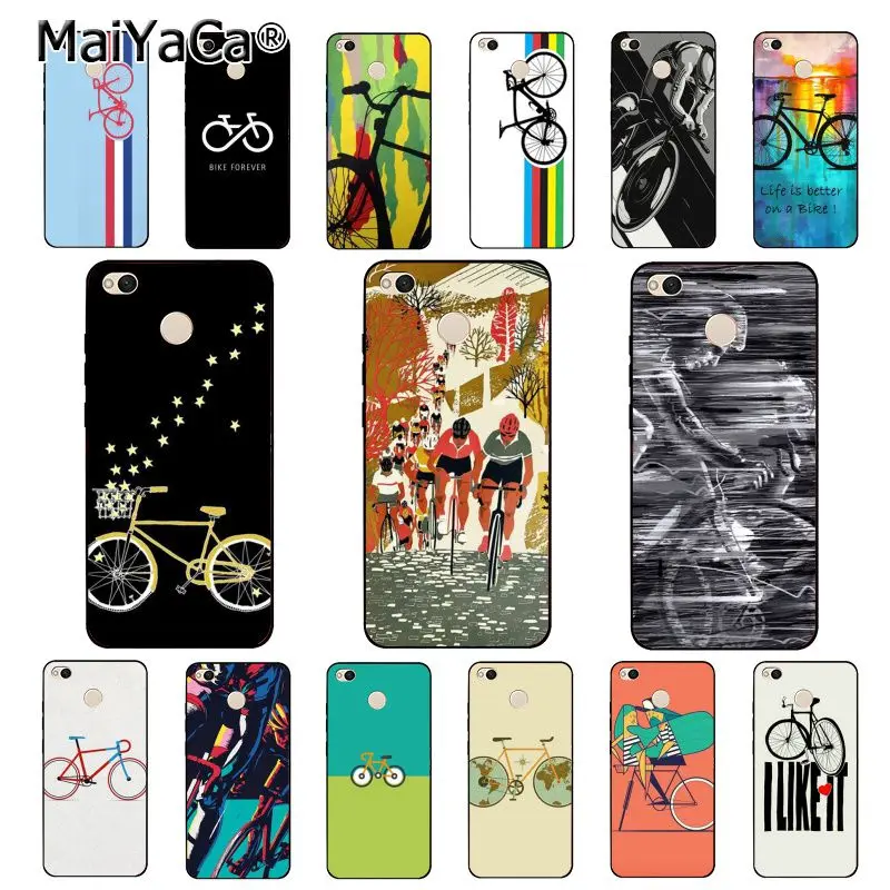 

MaiYaCa BIKE CYCLING Art Phone Case for Xiaomi mi5 6 A1 A2 Mi9 9SE mi8lite 8explorer F1 Mix2 2S Max2 3
