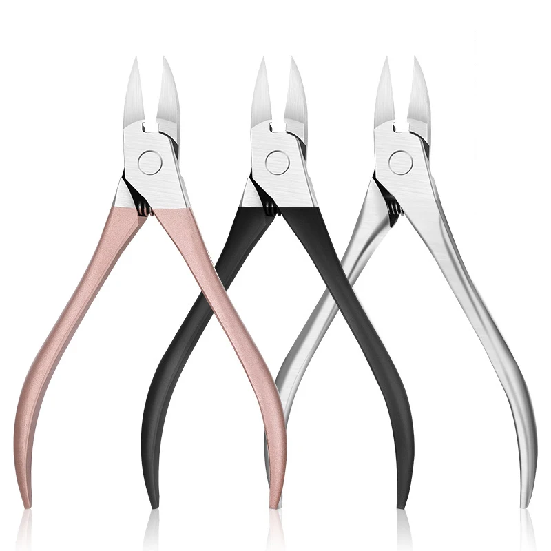 Professional Nail Art Clipper Nipper Dead Skin Shear Polishing Sanding Manicure Care Tools Stainless Steel Cutter Scissors | Красота и