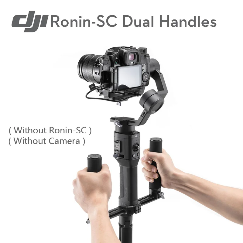 

Ronin-S Switch Grip Dual Handle DJI Ronin-SC Dual Handles Handle Gimbal Accessory Mount Handle Holder Grip Camera Stabilizer