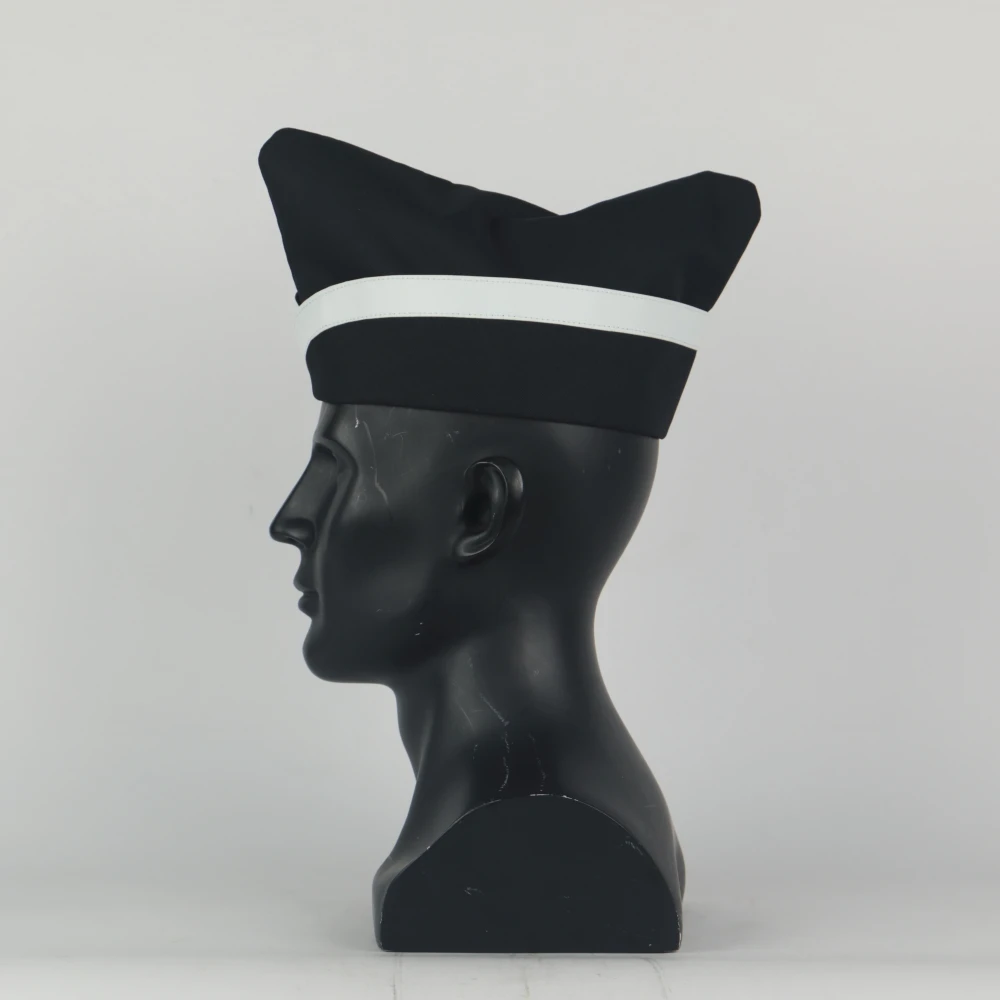 Cosplay Ghana Pallbearers Coffin Dance Black Cap Funeral Dancing Team Display Hat Funny Dressed Costume 3