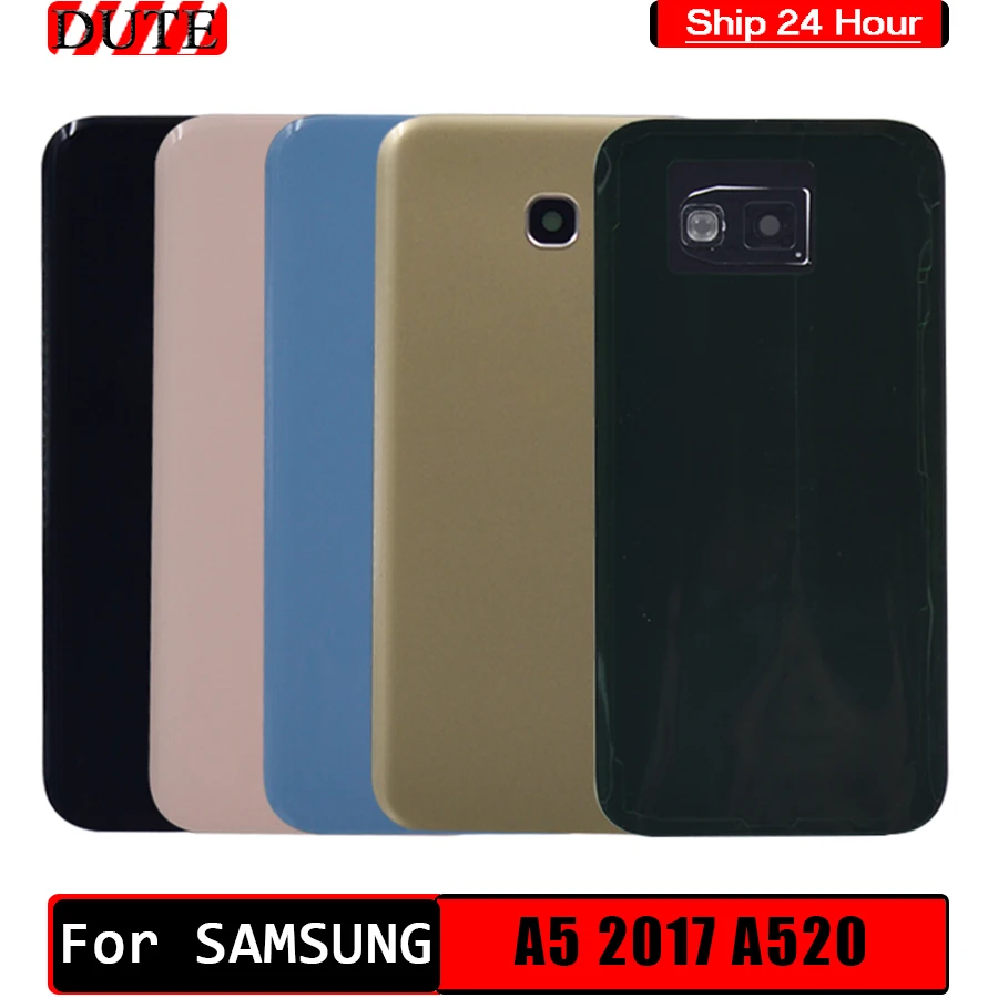 Для Samsung Galaxy A5 2017 Крышка корпуса батарейного отсека для A520 крышка Запасные части |