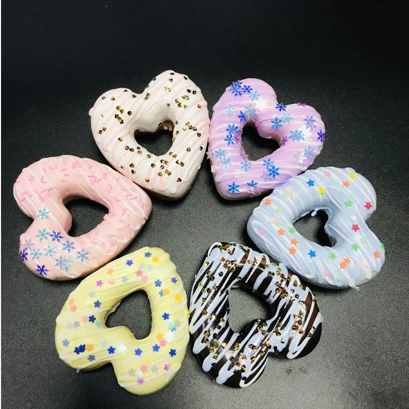 Поддельные CakeValentines дней украшения моделирование Сердце торт красивый хлеб окно дисплей Свадебная вечеринка декоратор фото реквизит