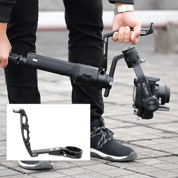 

ULANZI L Shaped Handle Grip Cold Shoe Mount Multifunction Bracket for Ronin S/Zhiyun Handheld Stabilizer Mount Bracket Accessory