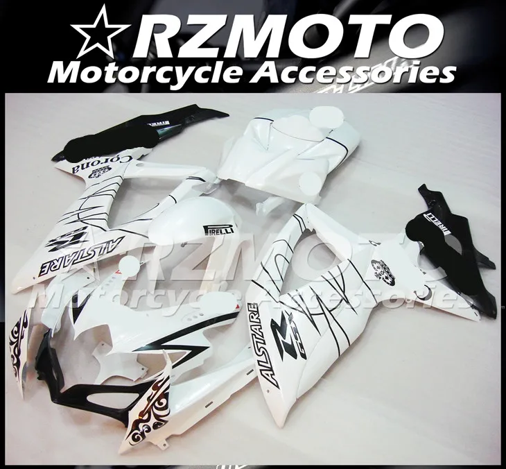 ABS мотоцикл обтекатель комплект для SUZUKI GSXR600 750 K8 2008-2010 год кузов литья под давлением Магазин № 1150 - Цвет: All sorts of color
