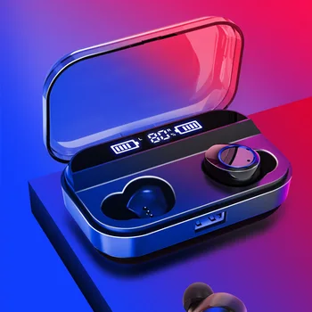 

Waterproof Bluetooth 5.0 In-ear Earphone Stereo Wireless Earphone with Charging Pod for Sport SP99