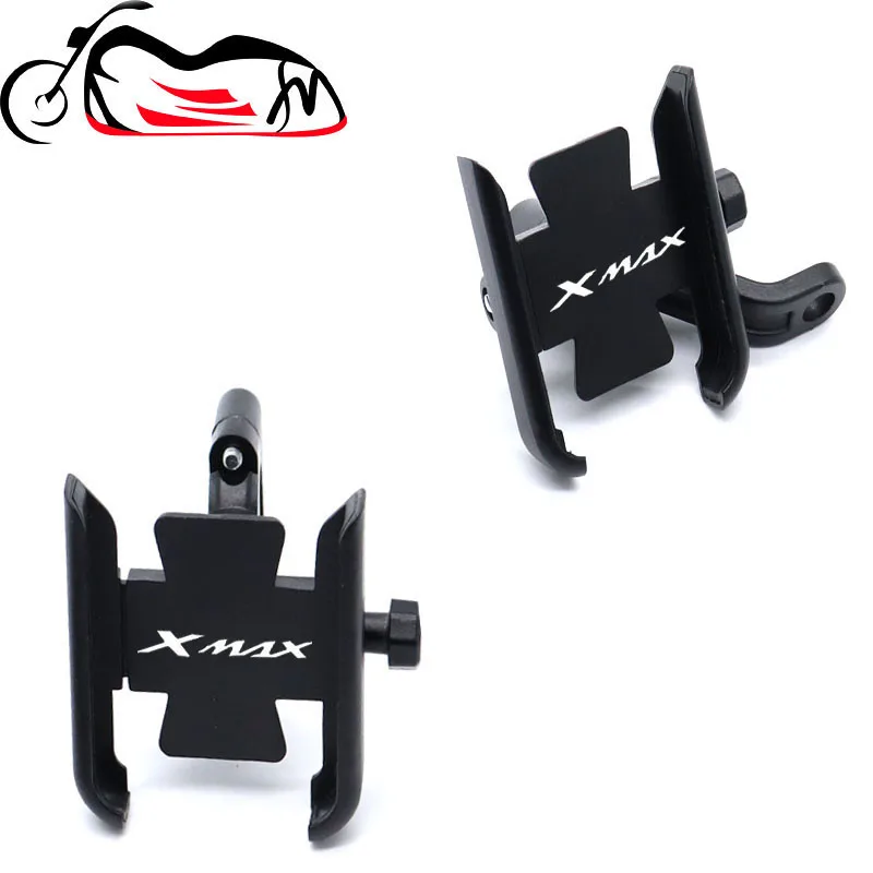 

For YAMAHA NMAX N-MAX 155 NMAX125 2015-2020 Motorcycle Handlebar Rearview Mirror Mobile Phone Holder GPS stand bracket