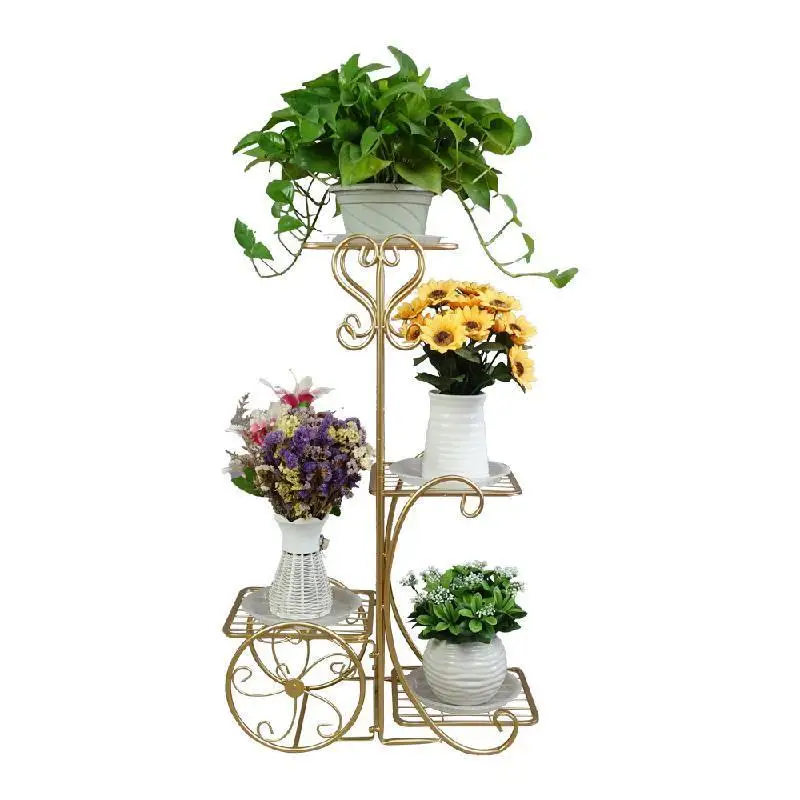 Ширли Специальное предложение один тип пола Железный цветок полка деревянная