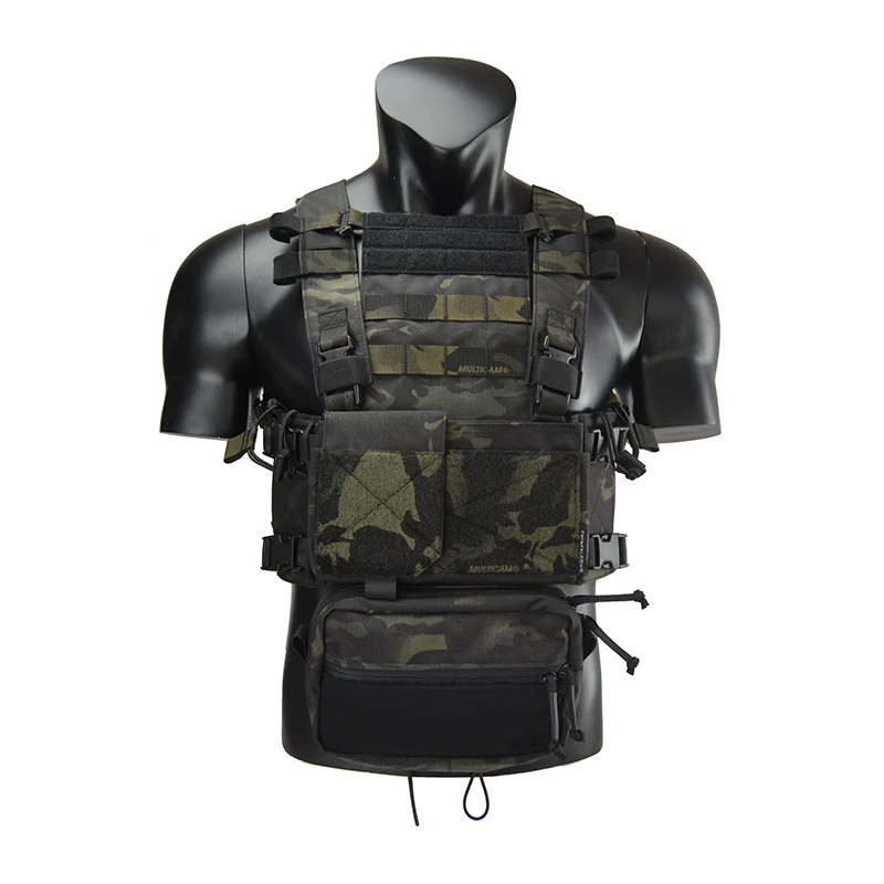 Матирующие TwinFalcons Тактический Airsoft MFC 2 0 S Грудь установка легкий низкий профиль TW