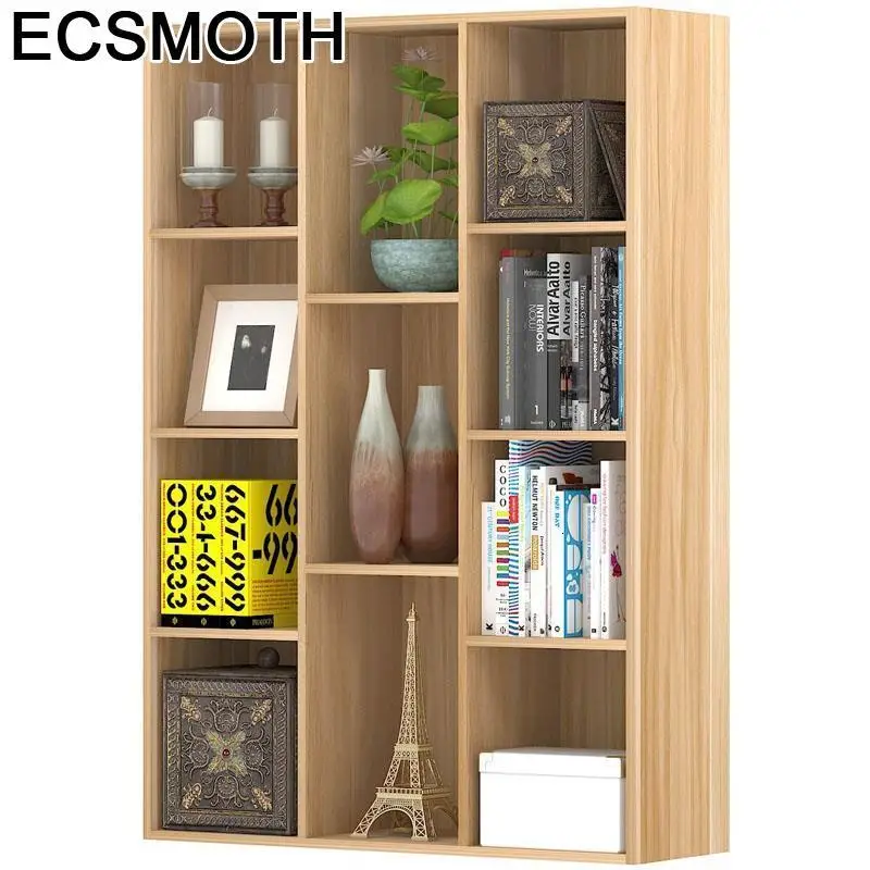 Best Madera Librero Display Estante Para Livro Kids Meuble Oficina Shabby Chic Wodden Retro Furniture Decoration Book Shelf Case