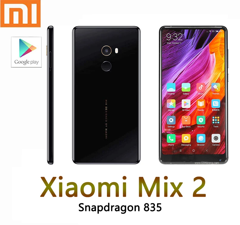 iphone x refurbished smartphone Xiaomi MIX 2 cellphone global version snapdragon 835 2160*1080 iphone 8 refurbished Refurbished Phones