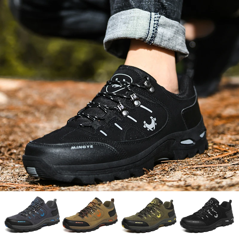 Zapatos para Caminar para Hombre Zapatos De Senderismo Impermeables para Invierno para Correr Al Aire Libre Trekking Escalada