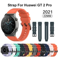 22Mm Officiële Siliconen Band Voor Huawei Horloge Gt 2 Pro Sport Originele Horlogeband Voor Huawei Gt2 Pro Polsband Vervanging armband