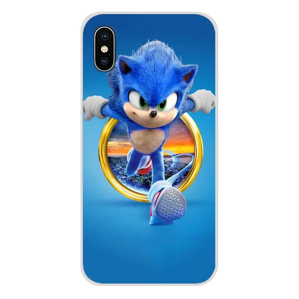 For Xiaomi Redmi Note 3 4 5 6 7 8 Pro Mi Max Mix 2 3 2S Pocophone F1 Accessories Phone Shell Covers sonic  Cute case for xiaomi Cases For Xiaomi