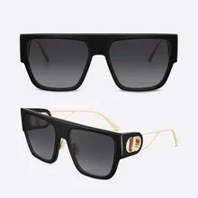 

Luxury Brand Sunglasses For Women Hot Sale Acetate UVA/UVB Oversized Square Frame Sunglass Europe America Popular Model