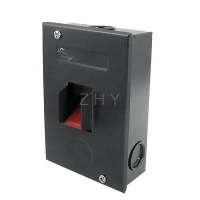 

CY2025A 3P 3 Phase ON/OFF Cooker Switch 380V AC 20A Dark Gray