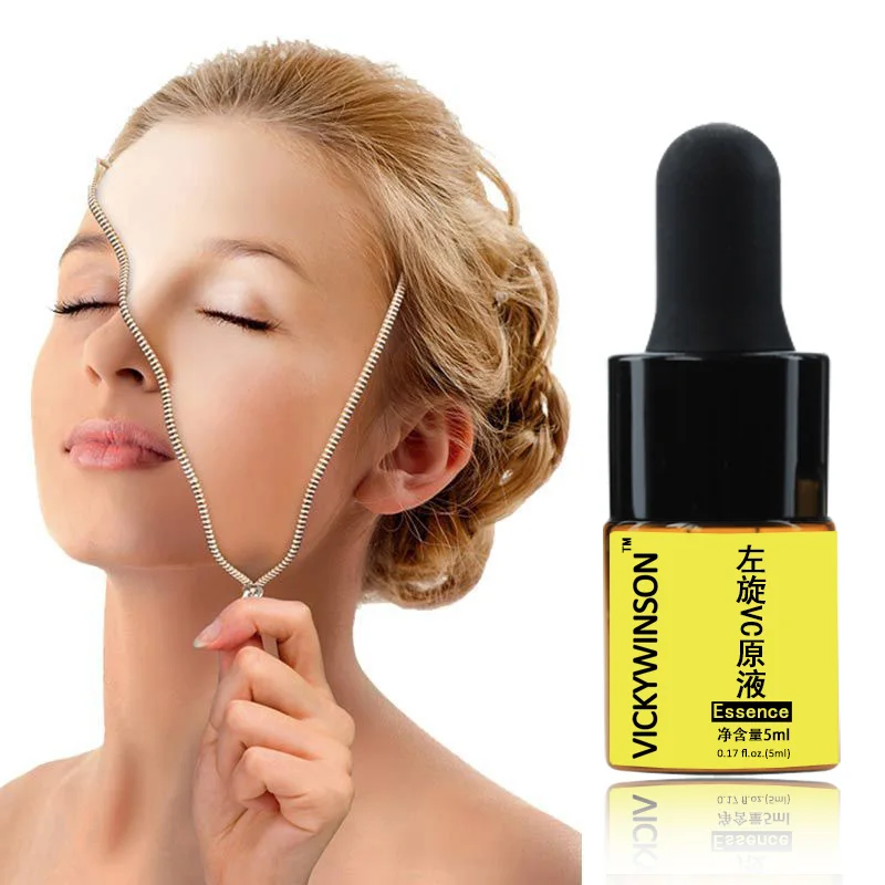 Natural Vitamin C Serum Hyaluronic Acid Essence Moisturizng Anti Aging Anti Wrinkle Serum Skin Care Tool 5ml Natural Vitamin C Serum Hyaluronic Acid Essence Moisturizng Anti Aging Anti Wrinkle Serum Skin Care Tool 5ml
