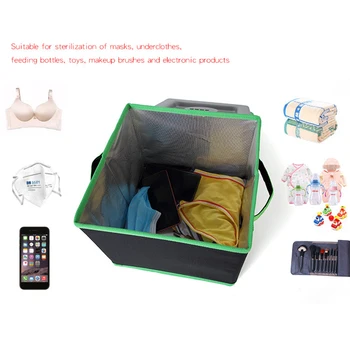 

Multifunctional UV Sterilizer Bag Portable LED UVC 360° Box Case Sanitizer