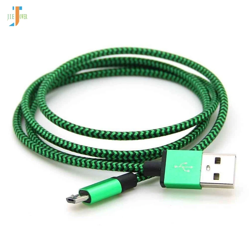 500 шт/лот type C Usb кабель алюминиевая ткань Быстрая зарядка для huawei P30 Pro P20 Lite Tipo C для samsung Galaxy S10 type c шнур - Цвет: Зеленый