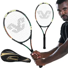 Crossway profissional raquete de tênis de liga de alumínio carbono paddle tenis padel casais conjunto raquete de tenis overgrip saco de tênis