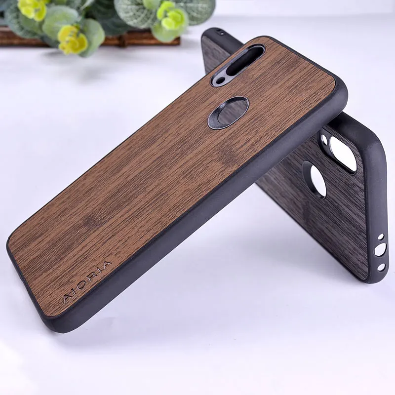 BambooLike case for Xiaomi Redmi Note 7 Pro 7A 6 6A mi8 mi9 SE Lite 5 Good touching feel anti finger print No dirty coque