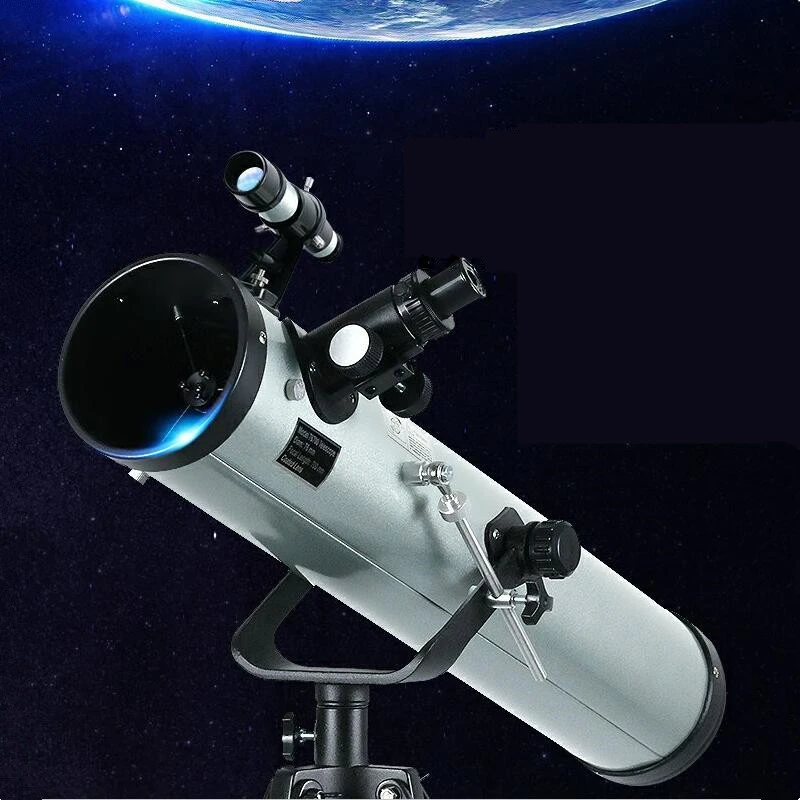 تلسكوب فلكي عاكس F70076 ، بفتحة كبيرة ، 350 مرة ، Ultra HD ، تكبير أحادي ،  مراقبة الفضاء للبالغين|منظار أحادي/ثنائي| - AliExpress
