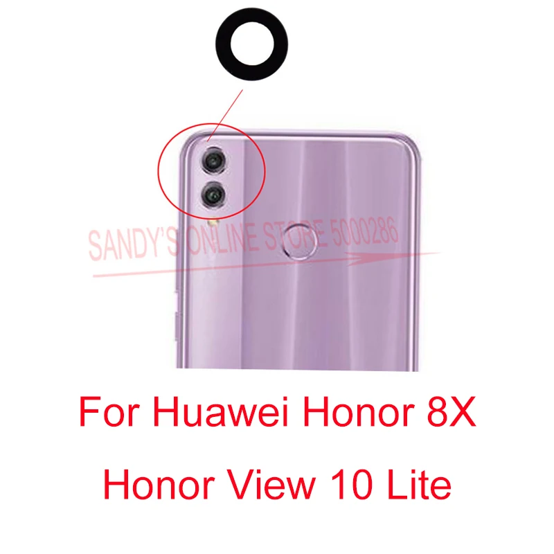 Объектив для задней камеры телефона Huawei Honor 8X View 10 Lite шт. | Мобильные телефоны и