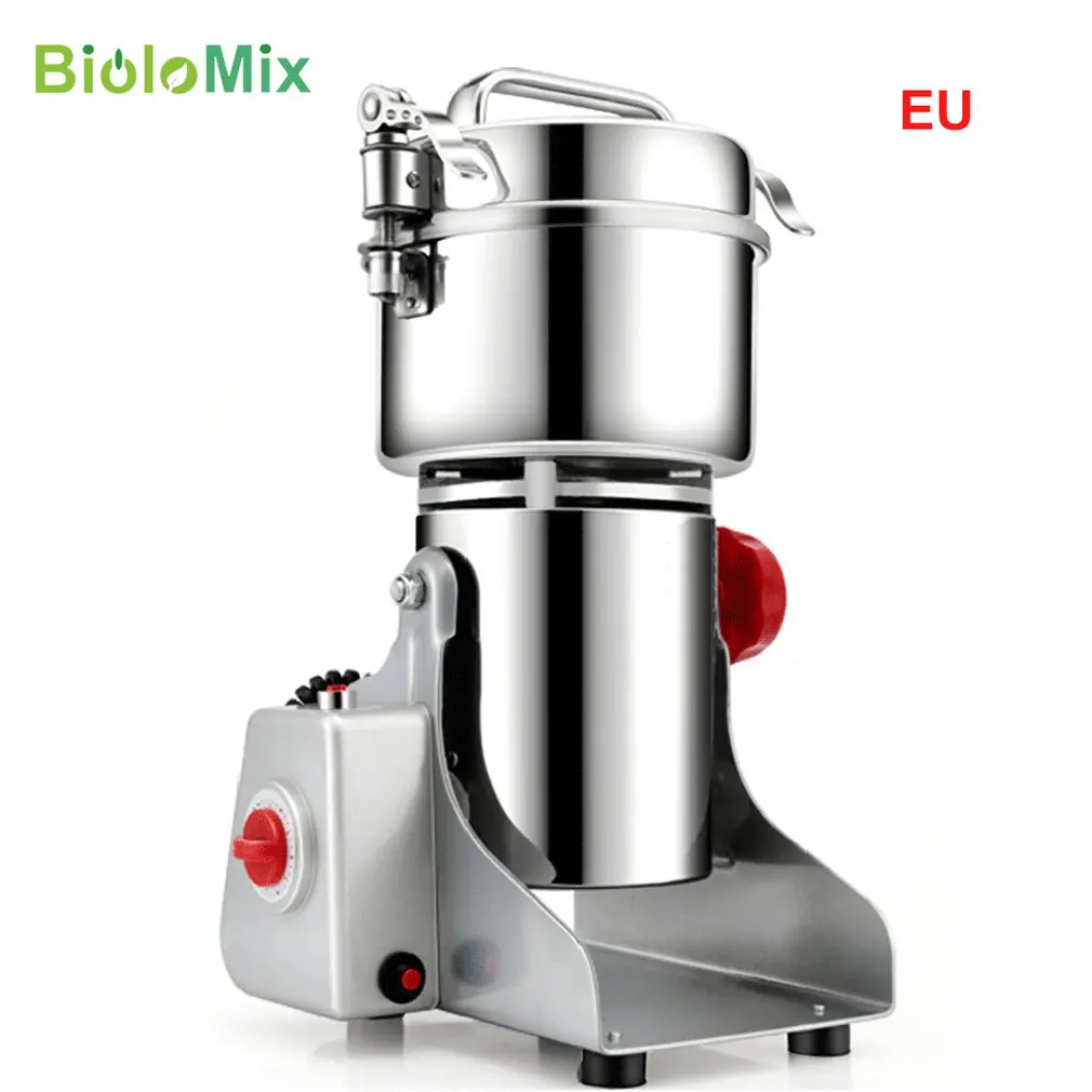 700g Grains Spices Hebals Cereals Coffee Dry Food Grinder Mill Grinding Machine Gristmill Flour Powder Crusher Polishing | Бытовая