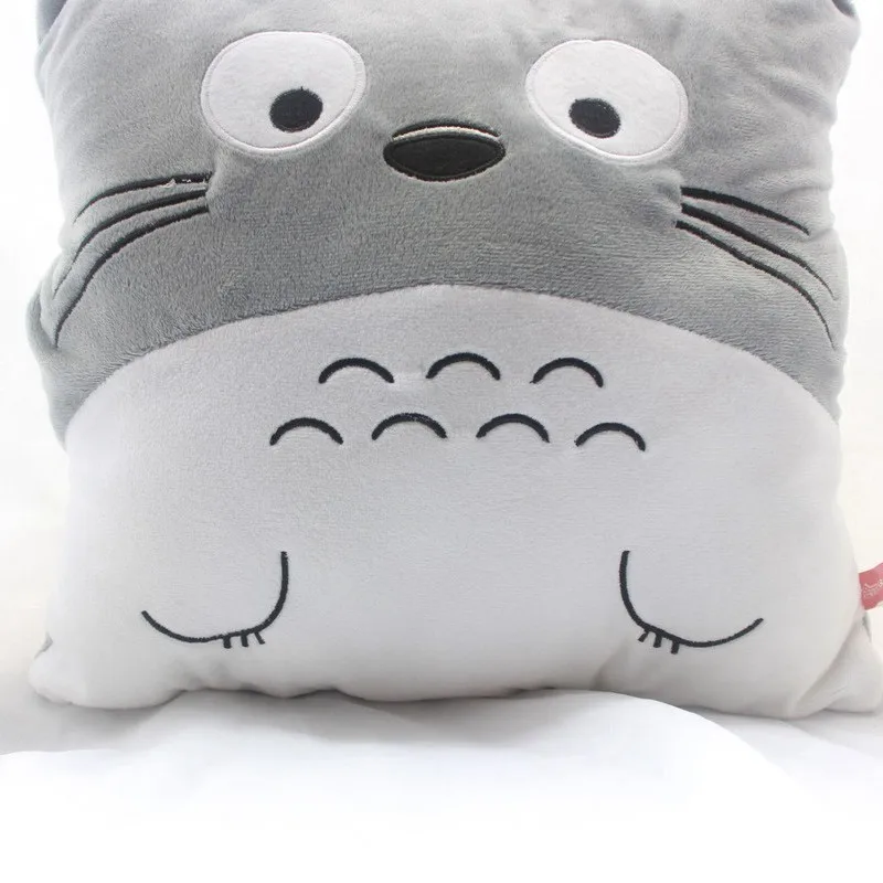 Горячая квадратный Тоторо рука грелка креативная плюшевая игрушка кукла-обработка настраиваемый логотип рекрут агенты