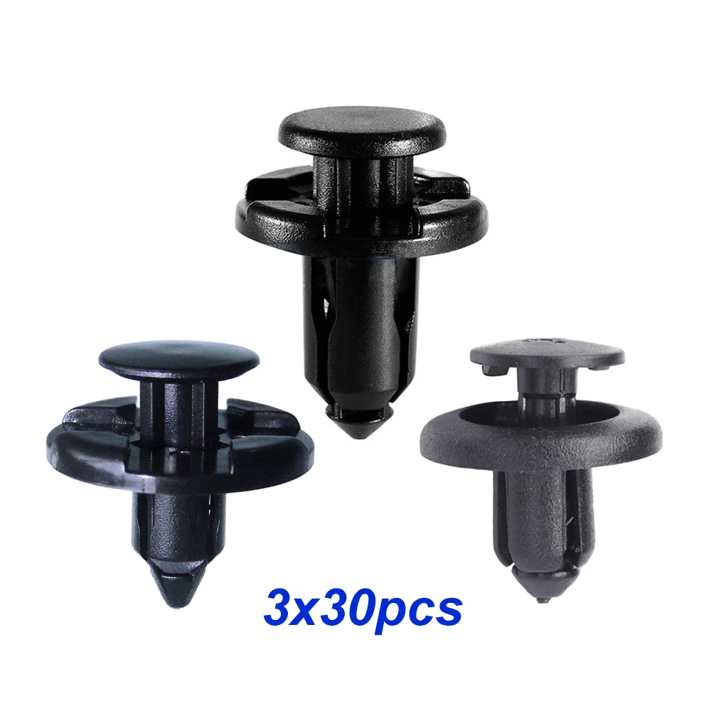 90pcs Plastic Klinknagels voor Subaru Outback Tribeca Legacy Forester