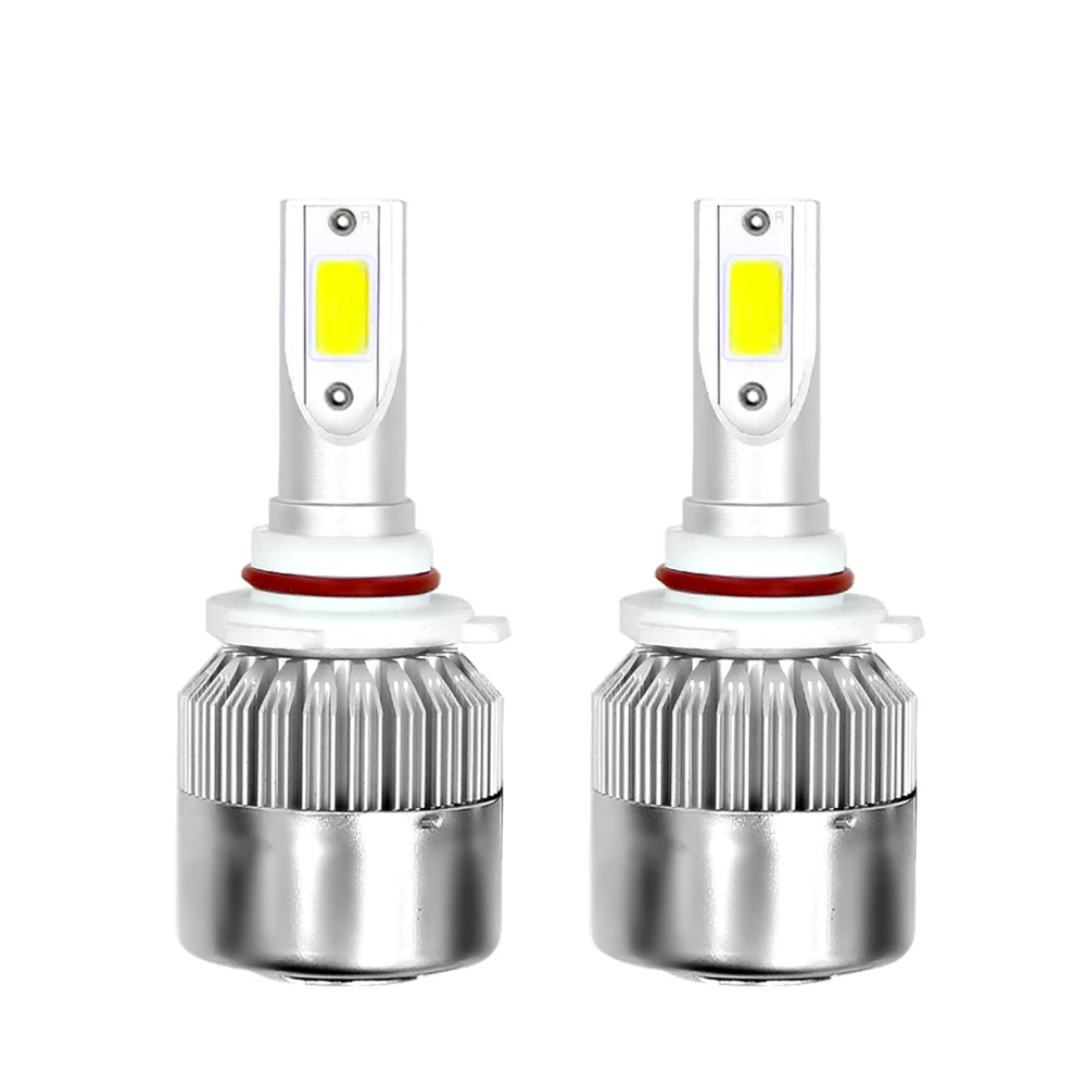 

Replacement Car Headlight Tool COB Bulb DC6V-36V 6000K 4LED Pure White Lamp Parts Accessories 2pcs 3.0A