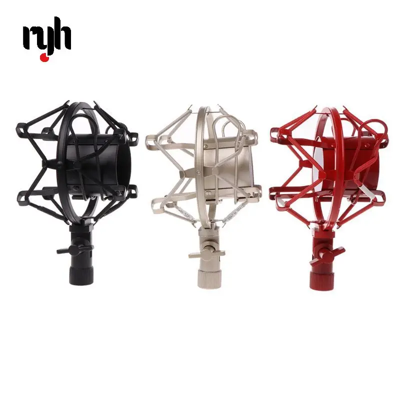 Metal Microphone Shock Mount Spider Shockproof Studio Recording Mic Holder Clip For Broadcast Computer BM 700 800 BM-800 BM-700 - ANKUX Tech Co., Ltd