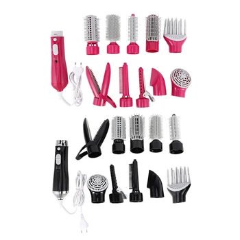 

Comb Electric 10 in 1 Multi-Function Hair Curler Styling Tool Stick Dryer Set Curling Pliers