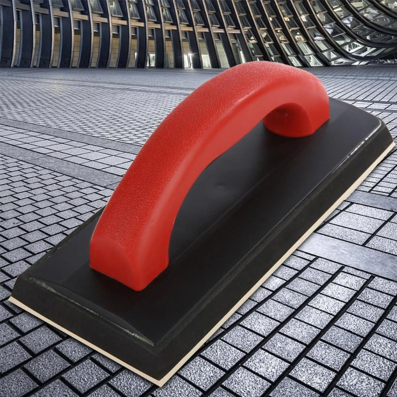 Professional Rubber Molded Tile Flooring Grout Float Tiling Tool with Ergonomic Handle for Concrete Plaster Pool Coating | Инструменты