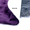 1piece Round Imitation Sheepskin Rug Bedroom Mat Plush Carpet Area Rugs Sofa Office Cushion Bath Room Fluffy Mats Hairy Fur Rugs ► Photo 2/6